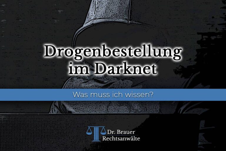 Drogenbestellung im Darknet