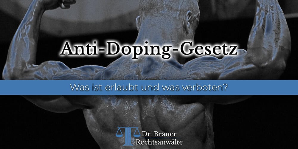 Anti-Doping-Gesetz Anti-Doping-Gesetz