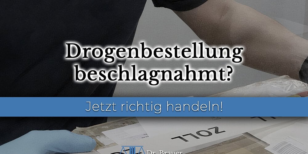 Drogenbestellung beschlagnahmt Drogenbestellung beschlagnahmt