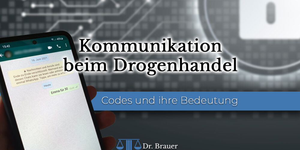 Drogencodes Kommunikation beim Drogenhandel: Codewörter und ihre Bedeutung