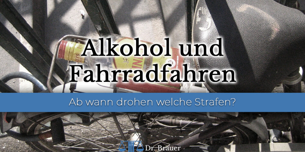 Alkohol und Fahrradfahren Alkohol und Fahrradfahren: Wann Geldstrafe, Führerscheinentzug und MPU drohen