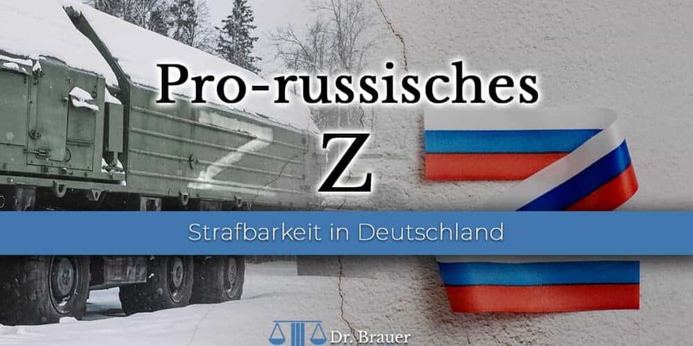 Z- Symbol: Als Billigung von Straftaten strafbar?