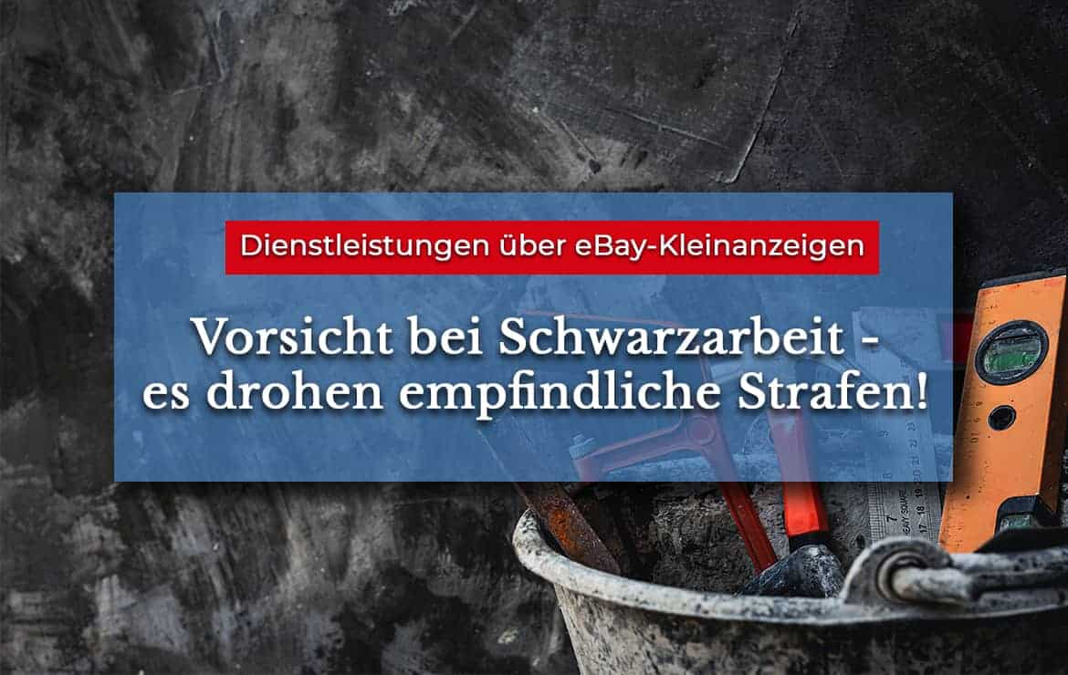 Wo Kann Man Schwarzarbeit Melden Schwarzarbeit: Welche Strafe droht? | Hilfe vom Anwalt
