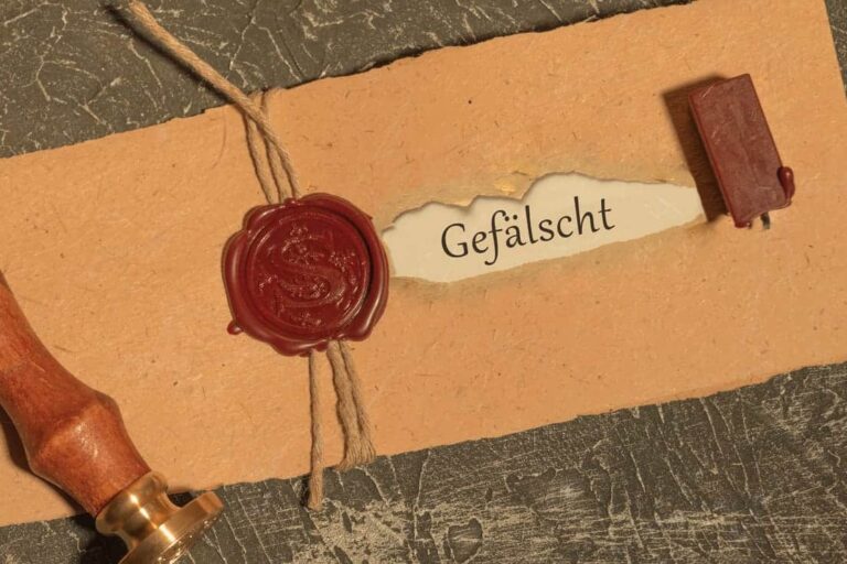 Testamentsfälschung – Strafe wegen Urkundenfälschung