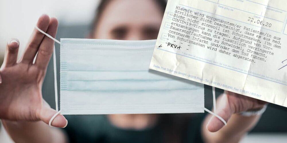 Anstiftung zu § 278 StGB wegen Maskenattest