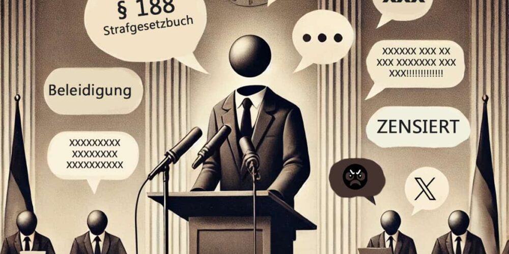 Beleidigung von Politikern gemäß § 188 StGB